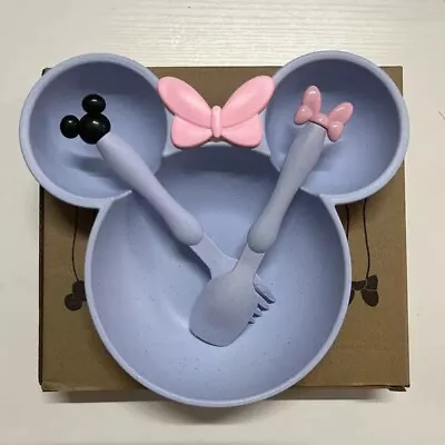 3pcs Children's Dinner Plate Bowls Set  Cutlery Set Or Individual For Kids • £10.99