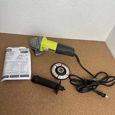 Ryobi AG4031GTH 4-1/2 Inch Angle Grinder 5.5A Corded USED • $34.95