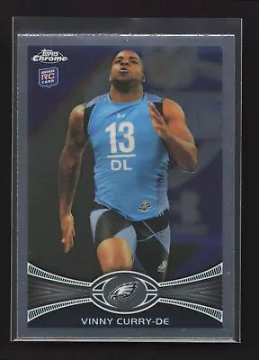 2012 Topps Chrome Vinny Curry RC #131 Philadelphia Eagles • $1.59