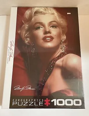 EuroGraphics Marilyn Monroe Red Portrait Jigsaw Puzzle (1000-Piece) • $15.99