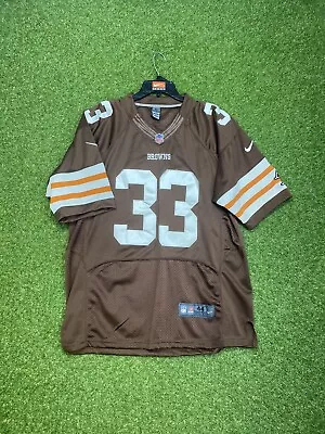 $29.99 • Buy Nike NFL Cleveland Browns Jersey Trent Richardson #33 Mens Size 44 Brown