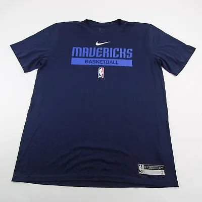 Dallas Mavericks Nike NBA Authentics Dri-Fit Short Sleeve Shirt Men's Used • $30.09