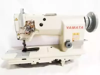 Yamata FY4400 Single Needle Compound Walking Foot Sewing Machine + Motor +Table • $1869.99