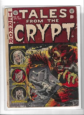 Tales From The Crypt #35 1953 Jack Davis Werewolf Vault Of Terror Horror Ec Ga • $341.92