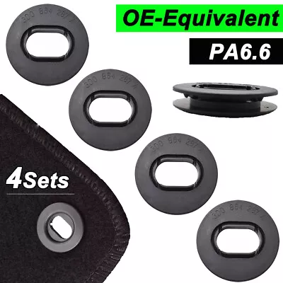 XUKEY Car Floor Mat Fastener Clips Fixing Grips Carpet Oval Clamps For VW SKODA • $7.49