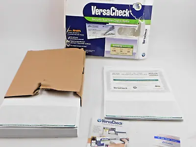 Versacheck Secure Checks 250 Blank Business Voucher #1000  -Aprox. 90 Wrinkled • $11.95