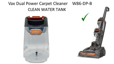 Vax Dual Power Carpet Cleaner - W86-DP-B - Clean Water Tank Assembly • £35