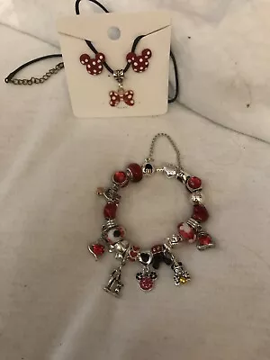 Mickey Mouse Charm Bracelet • $30