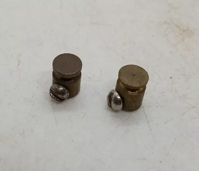 Gilbert Erector Set Part DB Brass Plated Motor Pulley With Set Screw Lot Of 2  • $6.50