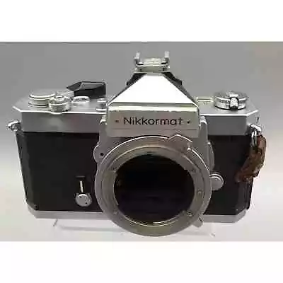 Nikon Nikkormat FTN (Non AI) 35mm Camera Body Chrome - E35 • $27.29