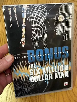 The Six Million Dollar Man DVD Rare SEALED Bionic Showdown/Bionic Ever After Etc • $99.99