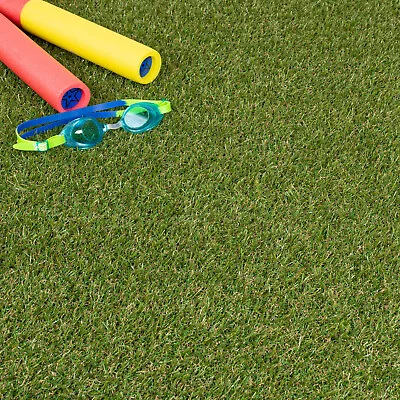 £265.62 • Buy Cheap Artificial Grass 22mm Realistic Astro Turf Fake Lawn Yarn 2m 4m Roll