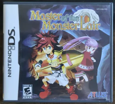 Master Of The Monster Lair (Nintendo DS 2008) Authentic & Complete! • $37