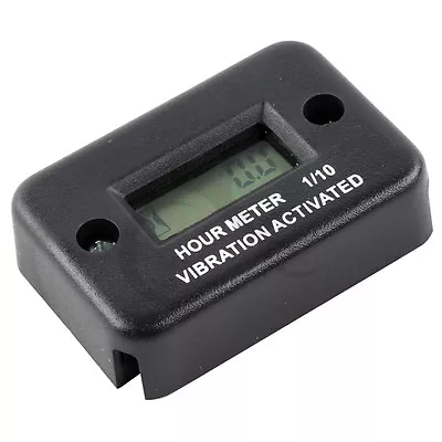 Vibration Hour Meter Fits For ATV Snowmobile Motorcycle Boat Stroke Gas Engine • $11.80