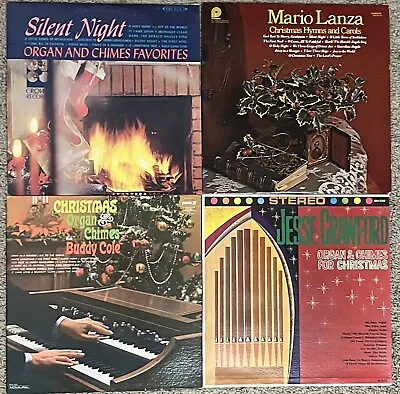 Lot Of 4 Vintage Christmas Vinyl Record Albums - Various Artists • $7.20