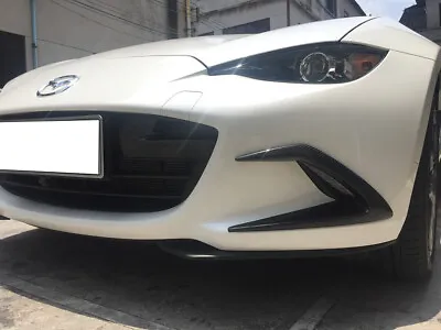 Carbon Fiber Front Bumper Duct Cover For Mazda MX5 ND5RC Miata Roadster • $188.99