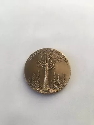 1972 National Parks Centennial Sequoia National Park Bronze Medal • $8.50