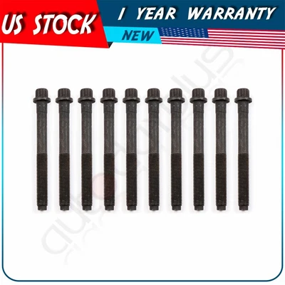 $16.44 • Buy Engine Head Bolts Fits 1993-2002 Mitsubishi Mirage Dodge Colt 1.8L  4G93 