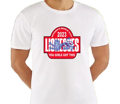 England Go Lionesses Ladies Woman's 2023 Football World Cup T-Shirts And Vests 2 • £14.95