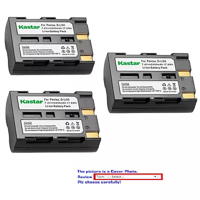 Kastar Replacement Battery For Konica Minolta NP-400 & Dynax 5D Dynax 7D Camera • $10.99
