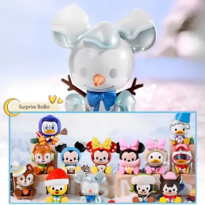 POP MART Disney Mickey And Friends Sitting Baby Winter Confirmed Figure Toy Gift • $68.99