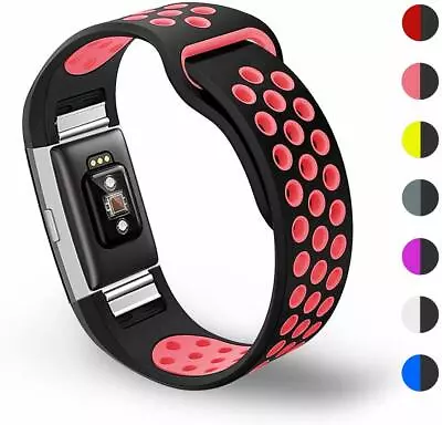 Various Luxe Replacement Band Wristband Watch Strap Bracelet For Fitbit Charge 2 • $13.99