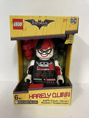 LEGO HARLEY QUINN ALARM CLOCK. Rare Spelling Mistake. Harely Instead Of Harley! • $149