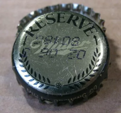 Miller Reserve Miller Brewing Company No Dents Craft Beer Bottle Cap  • $3.49