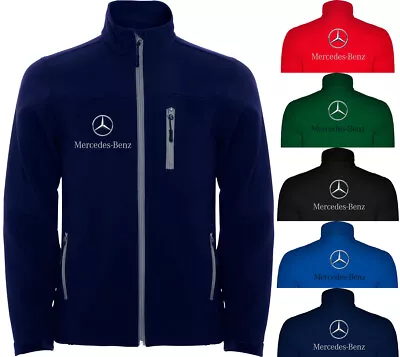 Mercedes-Benz Embroidered Logo On Softshell Jacket Veste Blouson • $44.98
