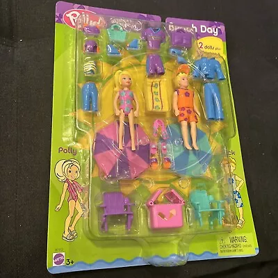 $64.72 • Buy Polly Pocket 2003 Target Exclusive Beach Day Rick Chairs SEALED RARE