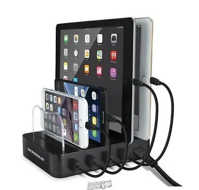 HyperGear Universal Desktop 4-Port USB Charging Station Center Pad Dock Docking • $19.99