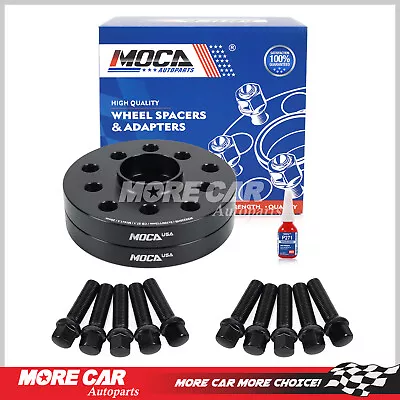 $42.88 • Buy 2x 20mm Wheel Spacers 5x100 To 5x112 Hubcentric 57.1mm For Audi Volkswagen Golf