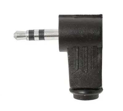 Right Angle 3.5mm Stereo Jack Plug Solder Audio Cable Connector Adapter • £2.99