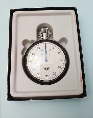 Excellent Condition Vintage Heuer Swiss Made STOPWATCH With Box • $369