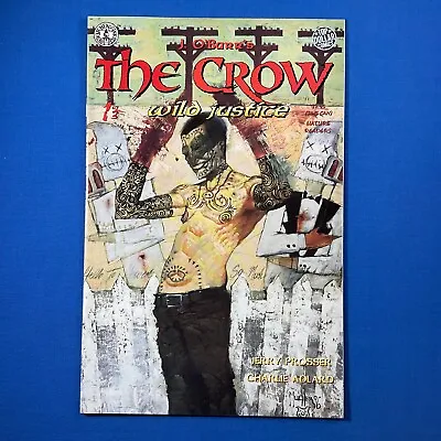 J. O'Barr's The Crow Wild Justice #1 Kitchen Sink Press Comix 1996 B&W Mature • $6.79