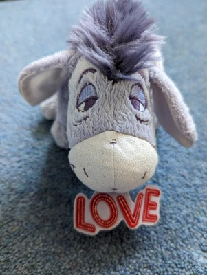 £0.99 • Buy  Eeyore Disney Soft Plush Toy 'love'