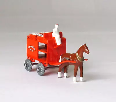 Lesney Moko Matchbox 7-A Horse Drawn Milk Cart Metal Wheels XLNT 1955 • $15.95