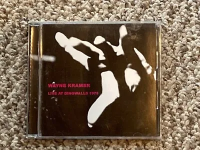 Wayne Kramer-Live At Dingwalls 1979 CD RARE JAPANESE IMPORT MC5 GUITARIST LIVE • $21.99