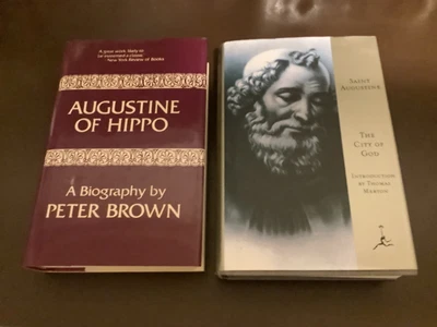 $11 • Buy ST AUGUSTINE The Most Influential Christian Since PAUL. Two Book Lot.