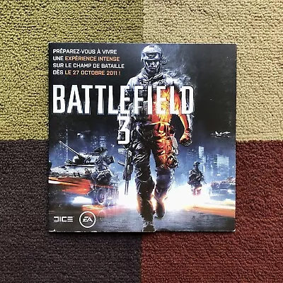 Battlefield 3 Promotional Die Cut Dossier Press Kit - Rare Promo Kit • $59.99