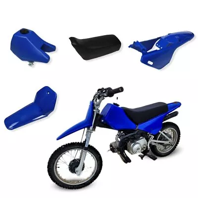 Motorcycle Plastic Fender Body Seat Gas Tank Kit For PW80 1983-2006 Dirt Bike • $87.99