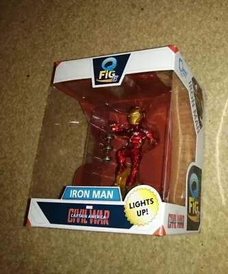 MARVEL IRON MAN Model. Light Up Figure. Q Fig FX • £9.99