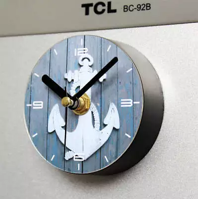 Mediterranean European Style Magnetic Refrigerator Clock • $22.99