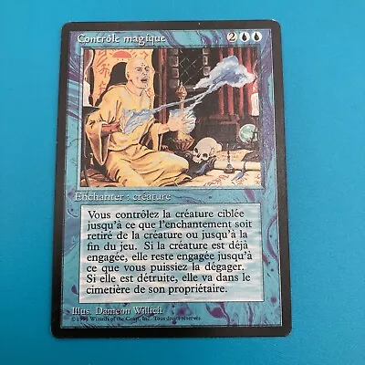 MTG Control Magic FRENCH BLACK BORDER FBB NM-/LP+ • $19.99