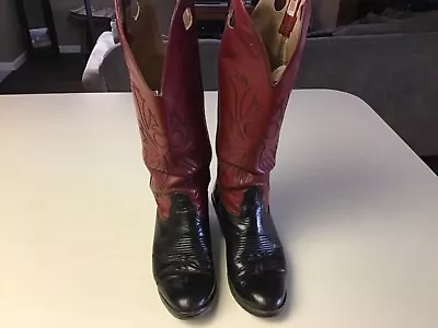 Vintage Nocona Tall Cowboy Boots • $75