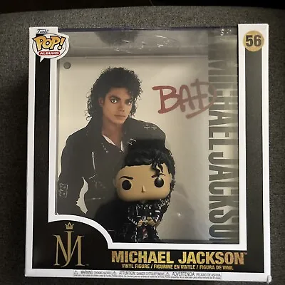 Funko POP! Michael Jackson ~ BAD Album Cover #56 ~ Brand New! • $45