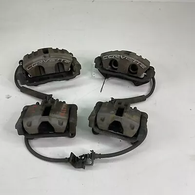 2005-13 C6 Corvette Complete Brake Caliper Set Of 4 - OEM • $399.95