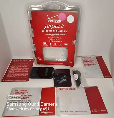 Tested Verizon MiFi Jetpack 4510L 4G LTE Network Mobile Hotspot • $20