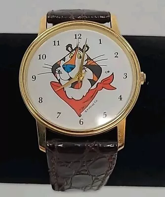 Tony The Tiger Kellogg Cereal Analog Japan Quartz Movement Watch Works • $16.95