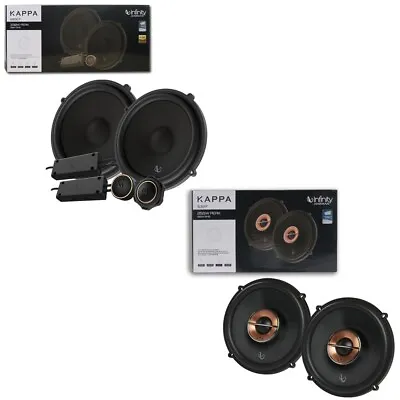 Infinity Kappa603cf 6.5  2-way Component Speaker System + Kappa63xf Car Speakers • $299.99